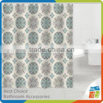 Printed Retro Shower Curtain