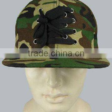 starter camouflage snapback cap with string