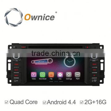 2G Ram wholesale price quad core Android 4.4 & Android 5.1 Car GPS for Jeep 2008-2014 built in wifi