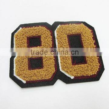 Vivid 3D Effect Fabric Towel Embroidery Badge