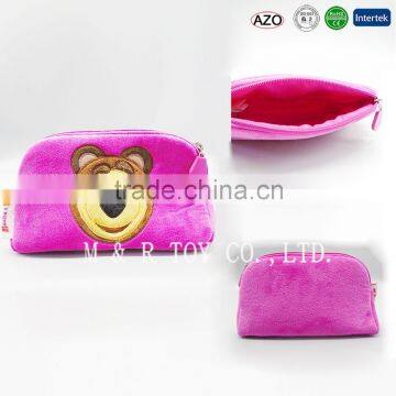 Alibaba china EN71 Standard zoo animal plush bag for students