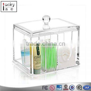 Clear Acrylic Storage Box,Square Acrylic Makeup Organizer