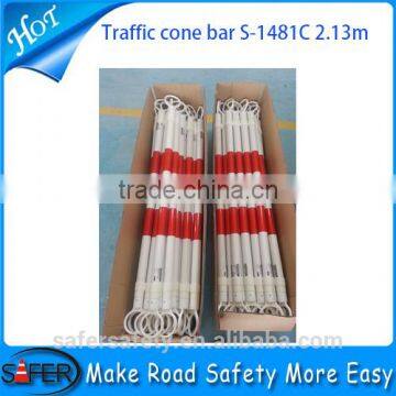 2014 stable quality connect pole Traffic cone bar