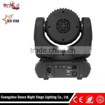 Pretty Mini 12PCS LED Light Beam Moving Head Light Pulse Effect Random Strobe Stage Light photo-5