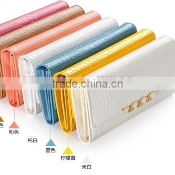 Genuine Leather Women Leather Wallet 2014 Fashion Design Lady's Wallet in Hot Selling photo-3