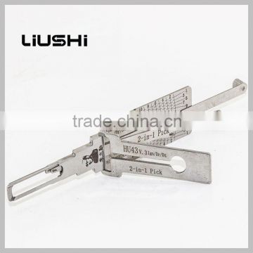 LISHI lock pick and decoder HU43v 2 in 1 pick tool lishi tools auto locksmith pick tool