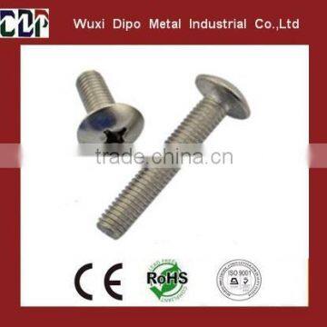 Galvanized Carbon Steel out-Size Large Mushroom Cross Screw/Mushroom Screw/Mushroom Bolt