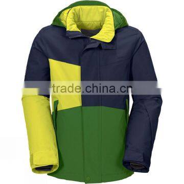 boy's snow Insulated jacket with hood