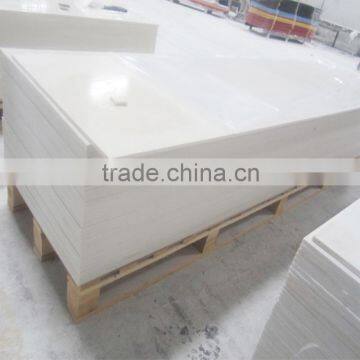 Marble Patterned Acrylic Solid Surface Composite Sheet for Countertop, Artificial Marble Solid Surface, Solid Surface Slabs, photo-5