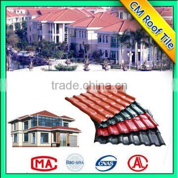 Lightweight Great Load-carrying Ability Synthetic Spanish Roof Tile