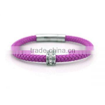 magnetic best selling leather bracelet