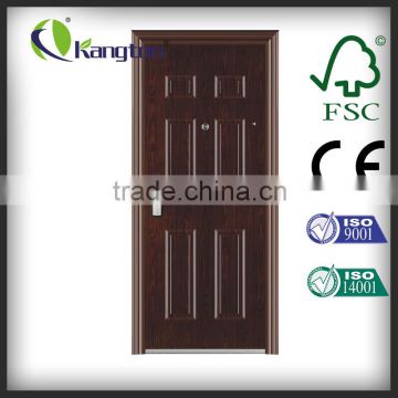 Black Color Wholesale Main Design Steel Security Door