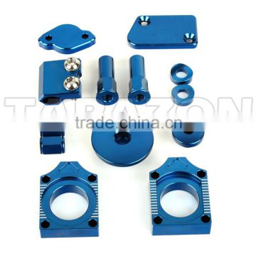 CNC machined bling kits for YZF 250 450 dirt bike parts