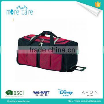 cylinder sports rolling duffel bag