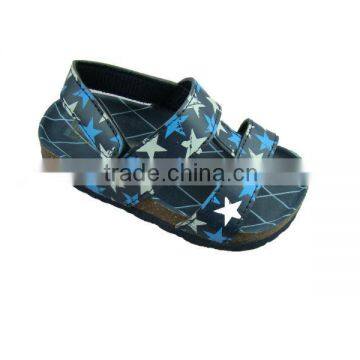 2013 Children fashion latest cork sandals