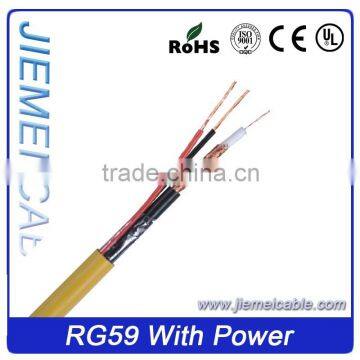 High quality CE & RoHS approved Low DB loss Coaxial cable RG59 CCTV cable