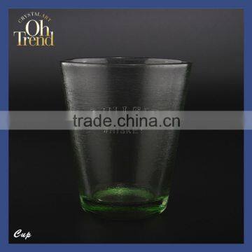 Glass manufacturer wholesale drinking glass cup with handle, measuring drinking glass cup, sealed cup drinking water shopping