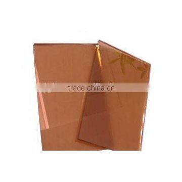 golden bronze reflective glass 3-12mm