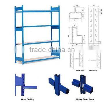 50mm Step Adjustable Storage Beam Rack