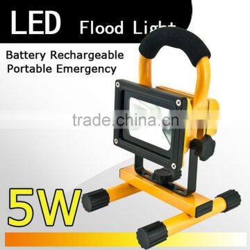 10W High Power 600LM LED Flood Light Rechargeable 10w 20w 30w 50w with Li-Battery