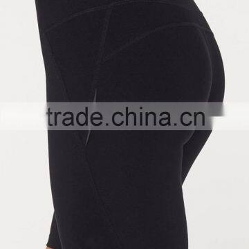 Men's Compression Wear Four Way Stretch Nylon Running Long Shorts photo-4