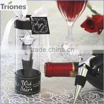 Zinc Alloy Gift Wine Stopper