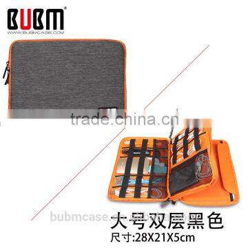 BUBM Travel Digital Organizer Cable Power Storage Bag USB Flash Drives Case photo-4