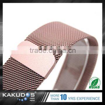 Multiple Designs Custom Logo Popular Mesh Watch Band for Apple Watch photo-5