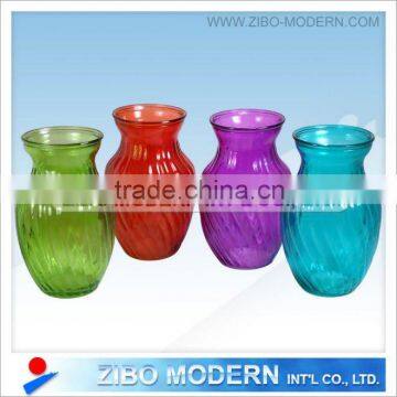 glass bottle/colourful glass vase