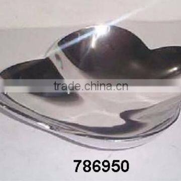 Home Decoration Table Decoration Aluminium Metal Fruit Dish Fruit Plate Fruit Basket Mirror Polish