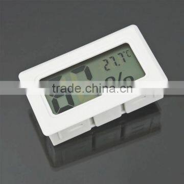 Portable indoor outdoor temperature humidity meter