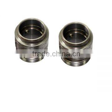 model zinc plated A6063 cnc machining part