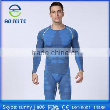 Mens Slimming Body Shaper Vest Fitness Slim Compression short sleeve Shirt