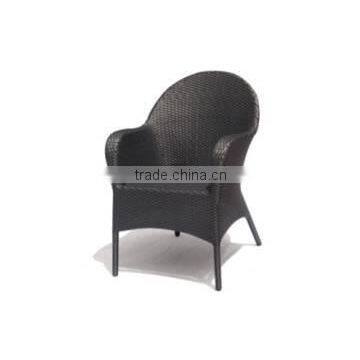 Library reading chair Rattan wicker material plastic reading chair