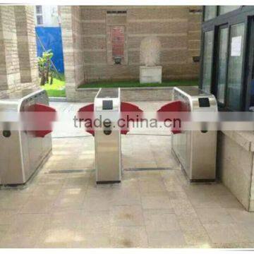 RFID automatic flap turnstile gate outdoor use