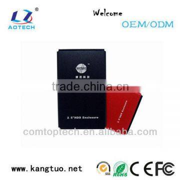 2.5 inch USB2.0 1TB hard drive enclosure case