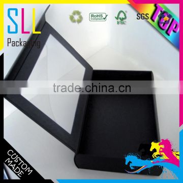 china supplier window wine paper box