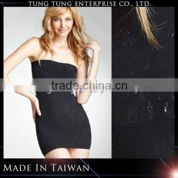 Taiwan Manufacturer Strapless Slinky Mini Dress