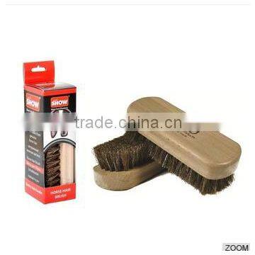 High Quality Shoe Brush 100% Horse Hair