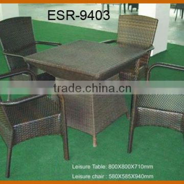 Outdoor Dining Table Set Rattan