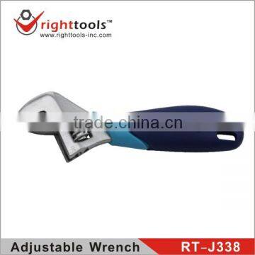 RIGHTTOOLS RT-J338 professional quality CARBON STEEL Adjustable SPANNER wrench