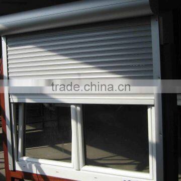 PVC roll shutter window