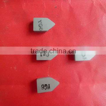 Good manufacturer of carbide brazed tips in china with good quality