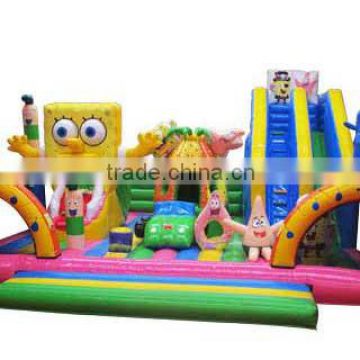 nice cartoon kids inflatable fun city