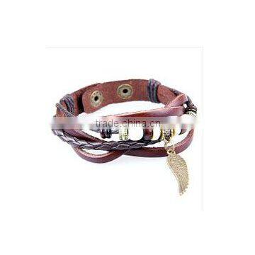 new coming leather bracelet charm bracelet for summer 2016