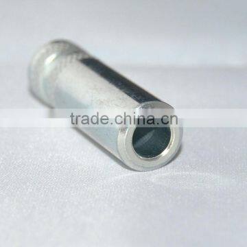 Stainless steel white Zinc plated metal barrel parts for auto parts