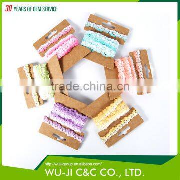 Hot Selling High Quality Eco-friendly Stretch Lace Trim Wholesale photo-3
