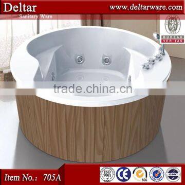 export family garden bathtub, few people swim surfing bathtub, large modern round bathtub