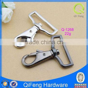 Q-1268 craft swivel hooks ,snap hook ,silver bag parts