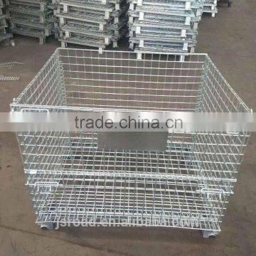 China Heavy Duty Galvanized Welded Wire Mesh Cage Warehouse System photo-3